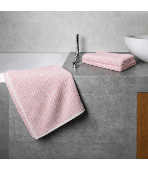 Badetuch „Pink Lines“