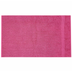 Badetuch „Raspberry Economic Towel“. Badetücher, 60x35 cm, 100x45 cm. Wendbares rosa handtuch im minimalistischen badezimmer