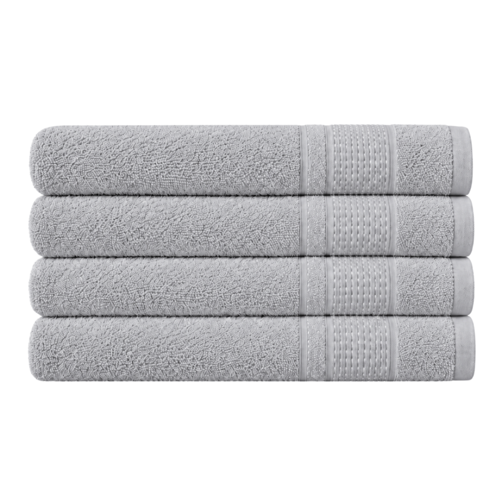 Badetuch „Royal Light Grey towel“, 70x140 cm. Handtuch in hellgrau mit einer eingewebten zierbordüre. Badetuch „Royal Light Grey towel“, 70x140 cm. Handtuch in hellgrau mit einer eingewebten zierbordüre.