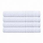 Badetuch „Royal White towel“, 70x140 cm. Weißes badetuch mit feiner struktur und dezentem reliefmuster. Badetuch „Royal White towel“, 70x140 cm. Weißes badetuch mit feiner struktur und dezentem reliefmuster.