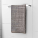 Badetuch „Terry Grey“. Badetücher, 50x90 cm, 70x140 cm
