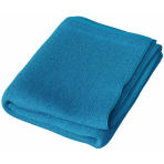 Badetuch „Turquoise Economic Towel“. Badetücher, 60x35 cm, 100x45 cm. Türkisfarbenes handtuch ohne muster, minimalistischer akzent